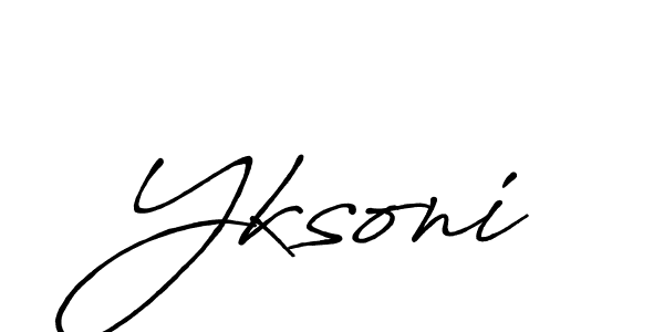Best and Professional Signature Style for Yksoni. Antro_Vectra_Bolder Best Signature Style Collection. Yksoni signature style 7 images and pictures png