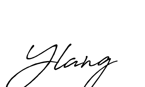 if you are searching for the best signature style for your name Ylang. so please give up your signature search. here we have designed multiple signature styles  using Antro_Vectra_Bolder. Ylang signature style 7 images and pictures png
