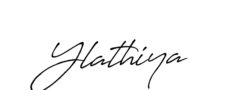 It looks lik you need a new signature style for name Ylathiya. Design unique handwritten (Antro_Vectra_Bolder) signature with our free signature maker in just a few clicks. Ylathiya signature style 7 images and pictures png
