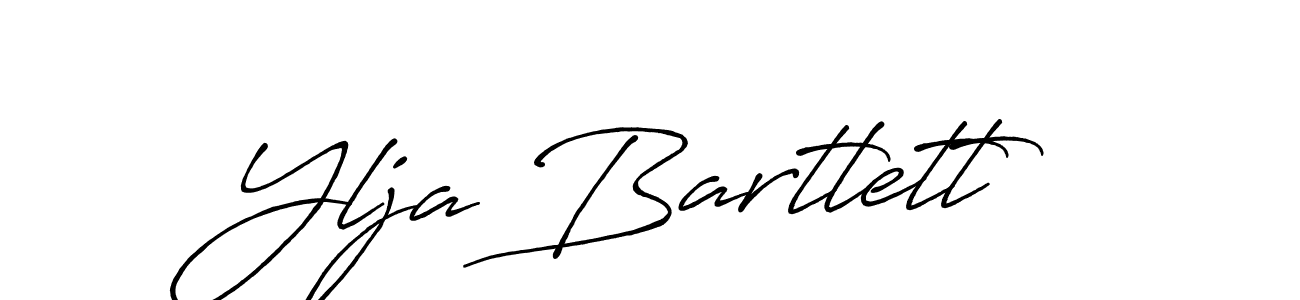 The best way (Antro_Vectra_Bolder) to make a short signature is to pick only two or three words in your name. The name Ylja Bartlett include a total of six letters. For converting this name. Ylja Bartlett signature style 7 images and pictures png