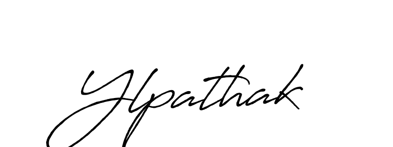 if you are searching for the best signature style for your name Ylpathak. so please give up your signature search. here we have designed multiple signature styles  using Antro_Vectra_Bolder. Ylpathak signature style 7 images and pictures png