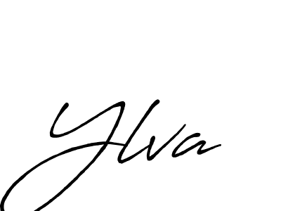 The best way (Antro_Vectra_Bolder) to make a short signature is to pick only two or three words in your name. The name Ylva include a total of six letters. For converting this name. Ylva signature style 7 images and pictures png