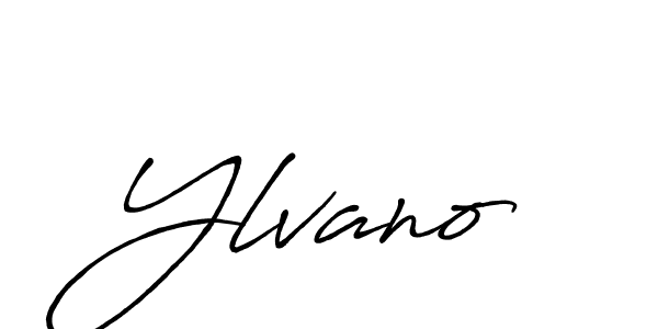 Similarly Antro_Vectra_Bolder is the best handwritten signature design. Signature creator online .You can use it as an online autograph creator for name Ylvano. Ylvano signature style 7 images and pictures png