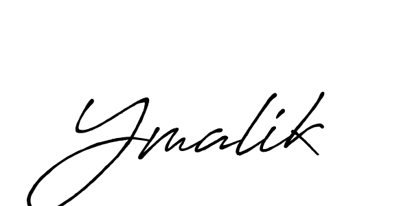 Also we have Ymalik name is the best signature style. Create professional handwritten signature collection using Antro_Vectra_Bolder autograph style. Ymalik signature style 7 images and pictures png