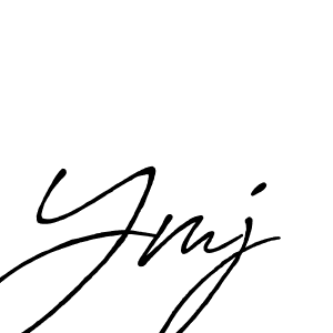 You should practise on your own different ways (Antro_Vectra_Bolder) to write your name (Ymj) in signature. don't let someone else do it for you. Ymj signature style 7 images and pictures png