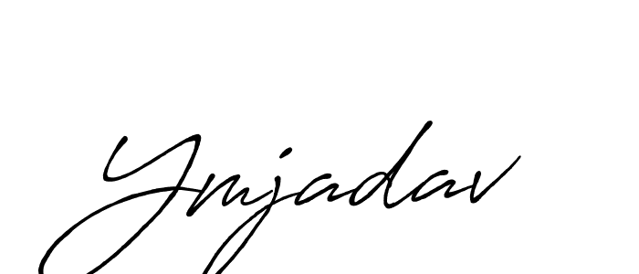 The best way (Antro_Vectra_Bolder) to make a short signature is to pick only two or three words in your name. The name Ymjadav include a total of six letters. For converting this name. Ymjadav signature style 7 images and pictures png