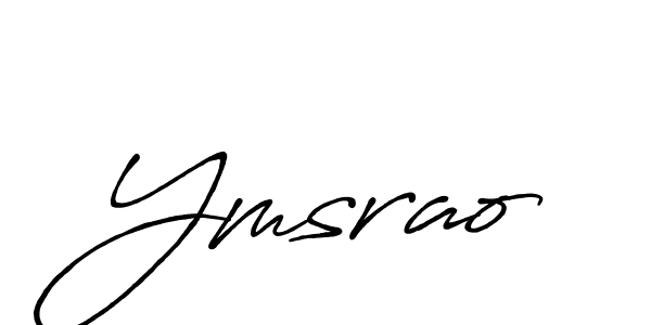 Use a signature maker to create a handwritten signature online. With this signature software, you can design (Antro_Vectra_Bolder) your own signature for name Ymsrao. Ymsrao signature style 7 images and pictures png