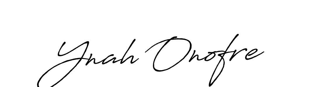 It looks lik you need a new signature style for name Ynah Onofre. Design unique handwritten (Antro_Vectra_Bolder) signature with our free signature maker in just a few clicks. Ynah Onofre signature style 7 images and pictures png