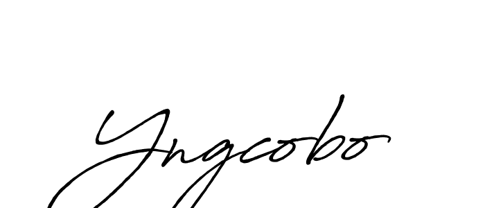 Similarly Antro_Vectra_Bolder is the best handwritten signature design. Signature creator online .You can use it as an online autograph creator for name Yngcobo. Yngcobo signature style 7 images and pictures png
