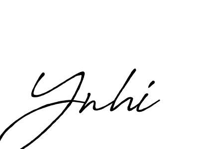 Similarly Antro_Vectra_Bolder is the best handwritten signature design. Signature creator online .You can use it as an online autograph creator for name Ynhi. Ynhi signature style 7 images and pictures png