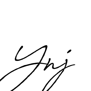 You should practise on your own different ways (Antro_Vectra_Bolder) to write your name (Ynj) in signature. don't let someone else do it for you. Ynj signature style 7 images and pictures png