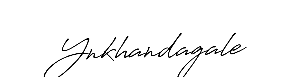 Ynkhandagale stylish signature style. Best Handwritten Sign (Antro_Vectra_Bolder) for my name. Handwritten Signature Collection Ideas for my name Ynkhandagale. Ynkhandagale signature style 7 images and pictures png
