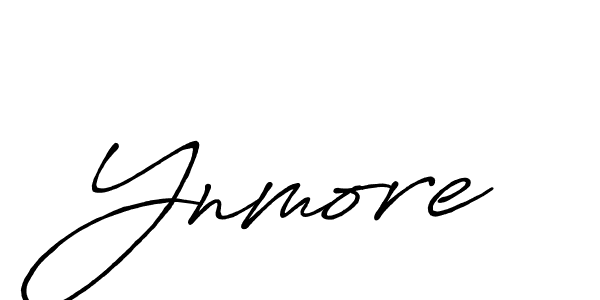 The best way (Antro_Vectra_Bolder) to make a short signature is to pick only two or three words in your name. The name Ynmore include a total of six letters. For converting this name. Ynmore signature style 7 images and pictures png