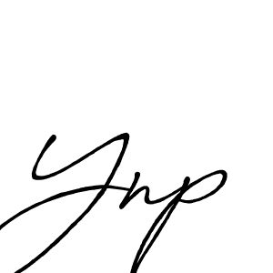 Create a beautiful signature design for name Ynp. With this signature (Antro_Vectra_Bolder) fonts, you can make a handwritten signature for free. Ynp signature style 7 images and pictures png