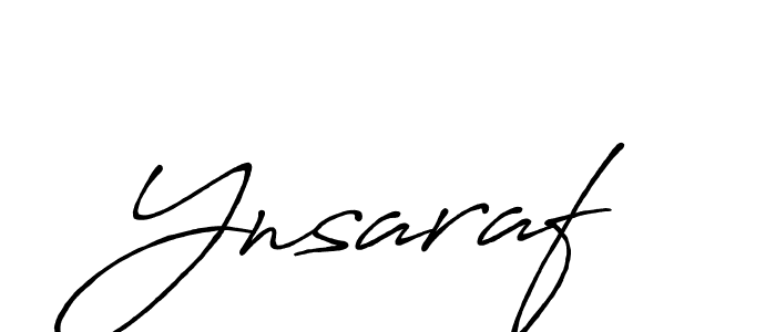 Design your own signature with our free online signature maker. With this signature software, you can create a handwritten (Antro_Vectra_Bolder) signature for name Ynsaraf. Ynsaraf signature style 7 images and pictures png