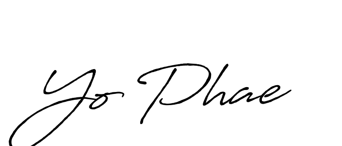 You should practise on your own different ways (Antro_Vectra_Bolder) to write your name (Yo Phae) in signature. don't let someone else do it for you. Yo Phae signature style 7 images and pictures png