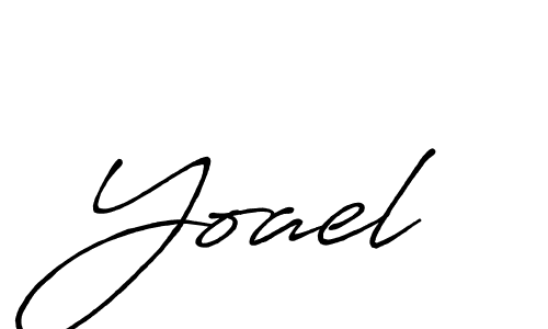 Make a short Yoael signature style. Manage your documents anywhere anytime using Antro_Vectra_Bolder. Create and add eSignatures, submit forms, share and send files easily. Yoael signature style 7 images and pictures png