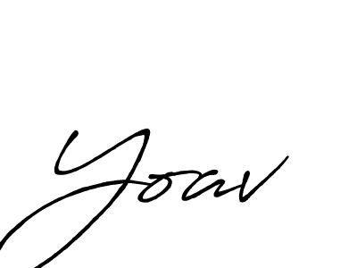 Make a beautiful signature design for name Yoav. Use this online signature maker to create a handwritten signature for free. Yoav signature style 7 images and pictures png