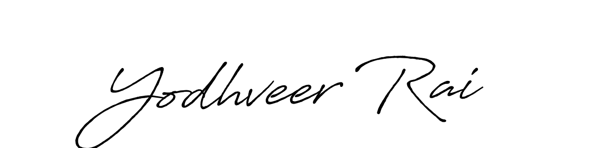 Use a signature maker to create a handwritten signature online. With this signature software, you can design (Antro_Vectra_Bolder) your own signature for name Yodhveer Rai. Yodhveer Rai signature style 7 images and pictures png