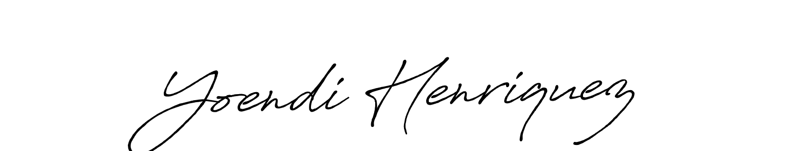 How to Draw Yoendi Henriquez signature style? Antro_Vectra_Bolder is a latest design signature styles for name Yoendi Henriquez. Yoendi Henriquez signature style 7 images and pictures png