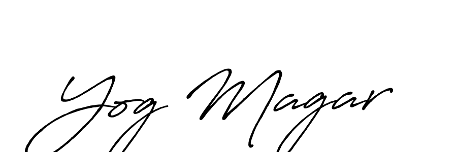 Make a beautiful signature design for name Yog Magar. Use this online signature maker to create a handwritten signature for free. Yog Magar signature style 7 images and pictures png