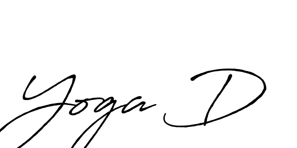 Design your own signature with our free online signature maker. With this signature software, you can create a handwritten (Antro_Vectra_Bolder) signature for name Yoga D. Yoga D signature style 7 images and pictures png