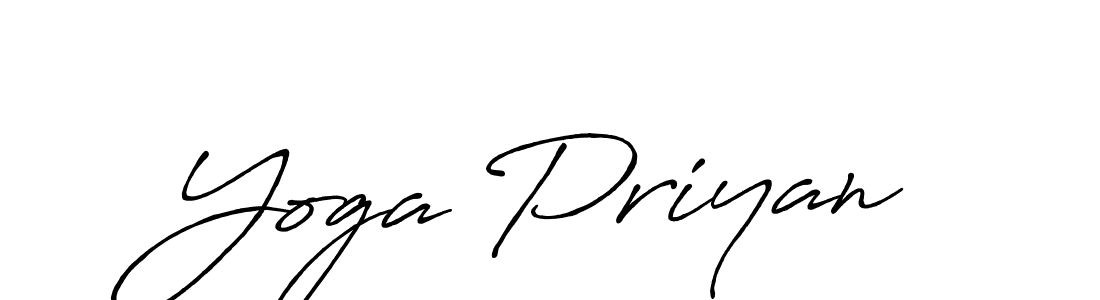 Antro_Vectra_Bolder is a professional signature style that is perfect for those who want to add a touch of class to their signature. It is also a great choice for those who want to make their signature more unique. Get Yoga Priyan name to fancy signature for free. Yoga Priyan signature style 7 images and pictures png