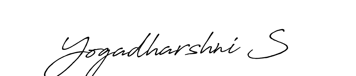 This is the best signature style for the Yogadharshni S name. Also you like these signature font (Antro_Vectra_Bolder). Mix name signature. Yogadharshni S signature style 7 images and pictures png