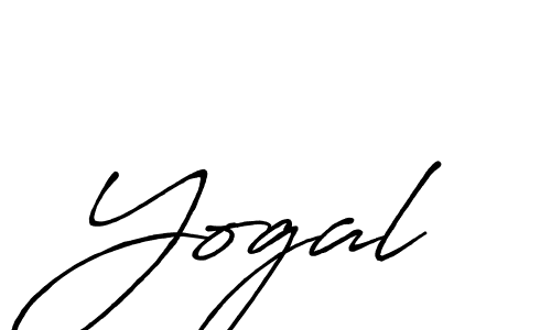 Best and Professional Signature Style for Yogal. Antro_Vectra_Bolder Best Signature Style Collection. Yogal signature style 7 images and pictures png