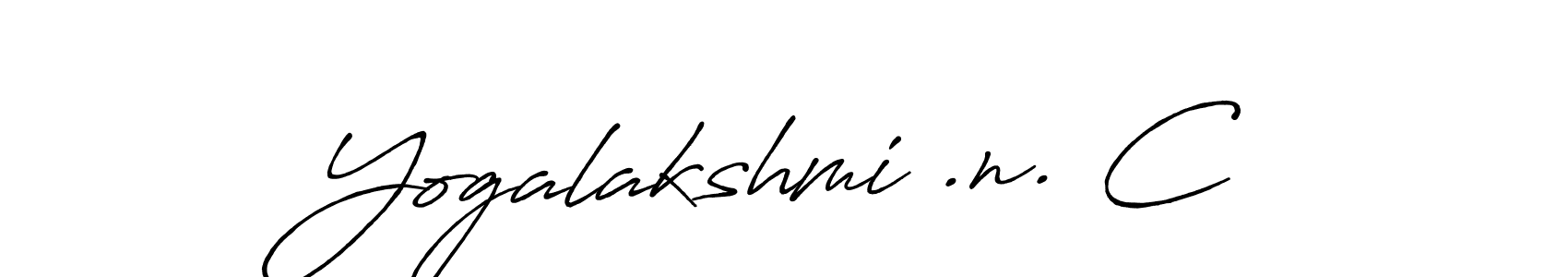How to Draw Yogalakshmi .n. C signature style? Antro_Vectra_Bolder is a latest design signature styles for name Yogalakshmi .n. C. Yogalakshmi .n. C signature style 7 images and pictures png
