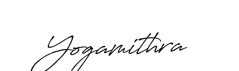 Make a beautiful signature design for name Yogamithra. With this signature (Antro_Vectra_Bolder) style, you can create a handwritten signature for free. Yogamithra signature style 7 images and pictures png