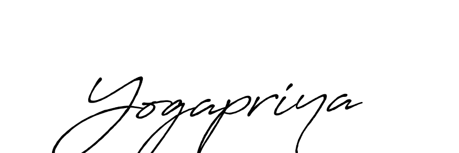 It looks lik you need a new signature style for name Yogapriya. Design unique handwritten (Antro_Vectra_Bolder) signature with our free signature maker in just a few clicks. Yogapriya signature style 7 images and pictures png