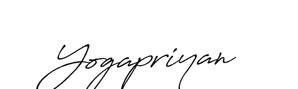 Make a beautiful signature design for name Yogapriyan. Use this online signature maker to create a handwritten signature for free. Yogapriyan signature style 7 images and pictures png