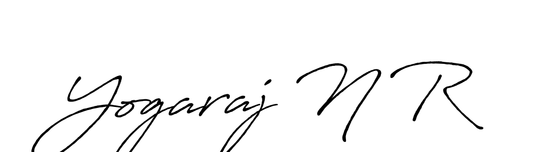 Make a beautiful signature design for name Yogaraj N R. Use this online signature maker to create a handwritten signature for free. Yogaraj N R signature style 7 images and pictures png