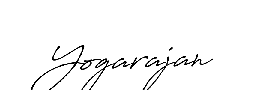 Yogarajan stylish signature style. Best Handwritten Sign (Antro_Vectra_Bolder) for my name. Handwritten Signature Collection Ideas for my name Yogarajan. Yogarajan signature style 7 images and pictures png