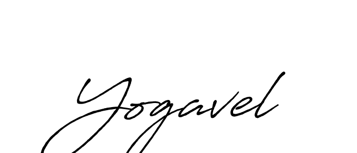 It looks lik you need a new signature style for name Yogavel. Design unique handwritten (Antro_Vectra_Bolder) signature with our free signature maker in just a few clicks. Yogavel signature style 7 images and pictures png