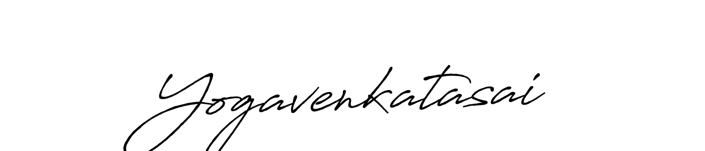 Also we have Yogavenkatasai name is the best signature style. Create professional handwritten signature collection using Antro_Vectra_Bolder autograph style. Yogavenkatasai signature style 7 images and pictures png