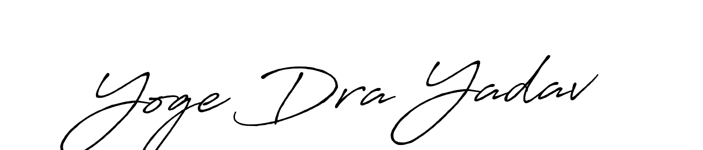 Make a beautiful signature design for name Yoge Dra Yadav. Use this online signature maker to create a handwritten signature for free. Yoge Dra Yadav signature style 7 images and pictures png