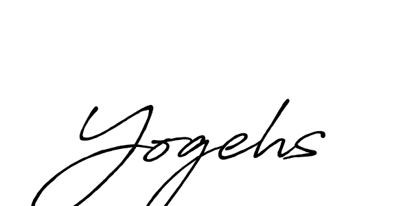 You should practise on your own different ways (Antro_Vectra_Bolder) to write your name (Yogehs) in signature. don't let someone else do it for you. Yogehs signature style 7 images and pictures png