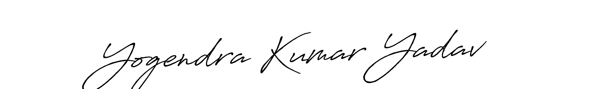Also we have Yogendra Kumar Yadav name is the best signature style. Create professional handwritten signature collection using Antro_Vectra_Bolder autograph style. Yogendra Kumar Yadav signature style 7 images and pictures png