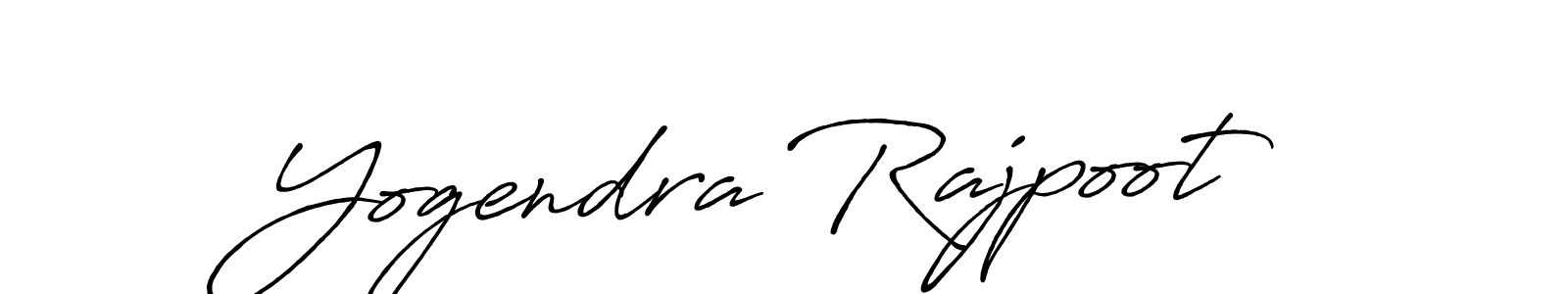 It looks lik you need a new signature style for name Yogendra Rajpoot. Design unique handwritten (Antro_Vectra_Bolder) signature with our free signature maker in just a few clicks. Yogendra Rajpoot signature style 7 images and pictures png