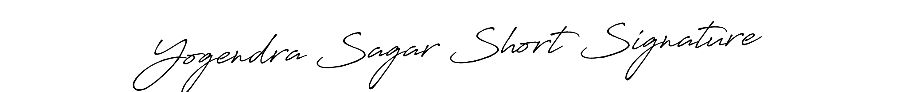 Make a beautiful signature design for name Yogendra Sagar Short Signature. With this signature (Antro_Vectra_Bolder) style, you can create a handwritten signature for free. Yogendra Sagar Short Signature signature style 7 images and pictures png