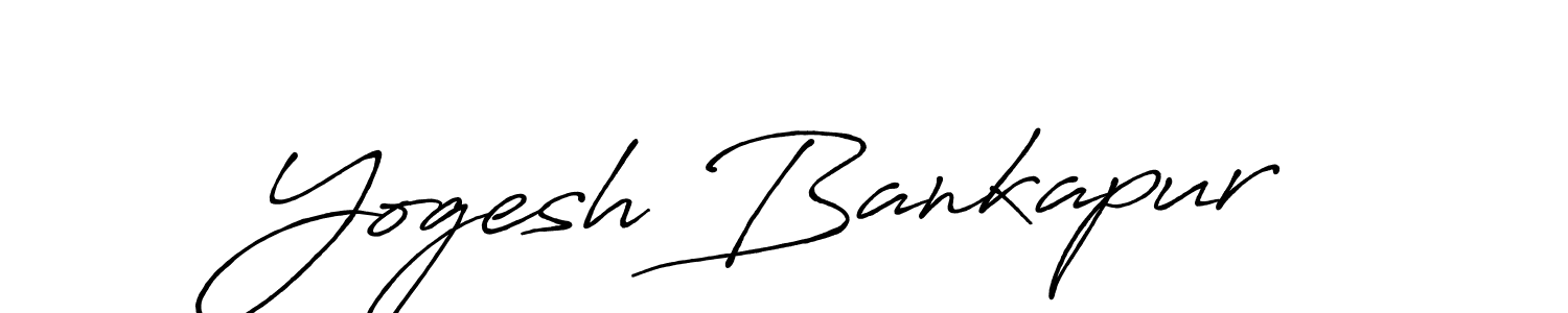 See photos of Yogesh Bankapur official signature by Spectra . Check more albums & portfolios. Read reviews & check more about Antro_Vectra_Bolder font. Yogesh Bankapur signature style 7 images and pictures png