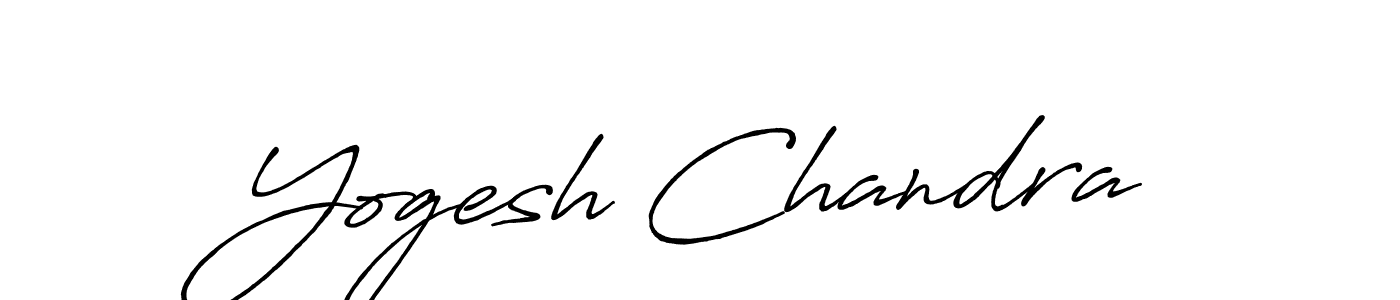 Make a short Yogesh Chandra signature style. Manage your documents anywhere anytime using Antro_Vectra_Bolder. Create and add eSignatures, submit forms, share and send files easily. Yogesh Chandra signature style 7 images and pictures png