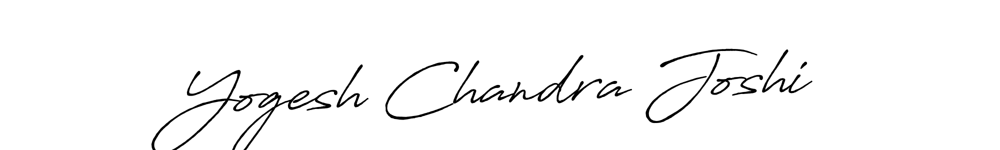 It looks lik you need a new signature style for name Yogesh Chandra Joshi. Design unique handwritten (Antro_Vectra_Bolder) signature with our free signature maker in just a few clicks. Yogesh Chandra Joshi signature style 7 images and pictures png