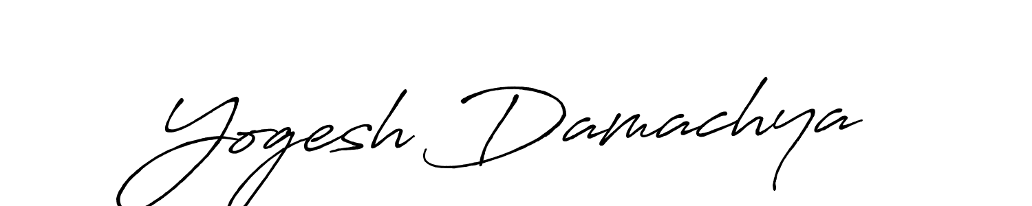 Here are the top 10 professional signature styles for the name Yogesh Damachya. These are the best autograph styles you can use for your name. Yogesh Damachya signature style 7 images and pictures png