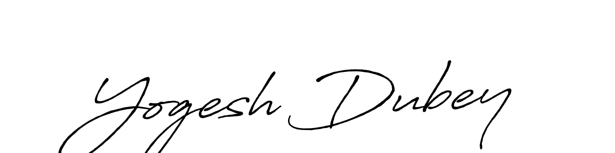 if you are searching for the best signature style for your name Yogesh Dubey. so please give up your signature search. here we have designed multiple signature styles  using Antro_Vectra_Bolder. Yogesh Dubey signature style 7 images and pictures png