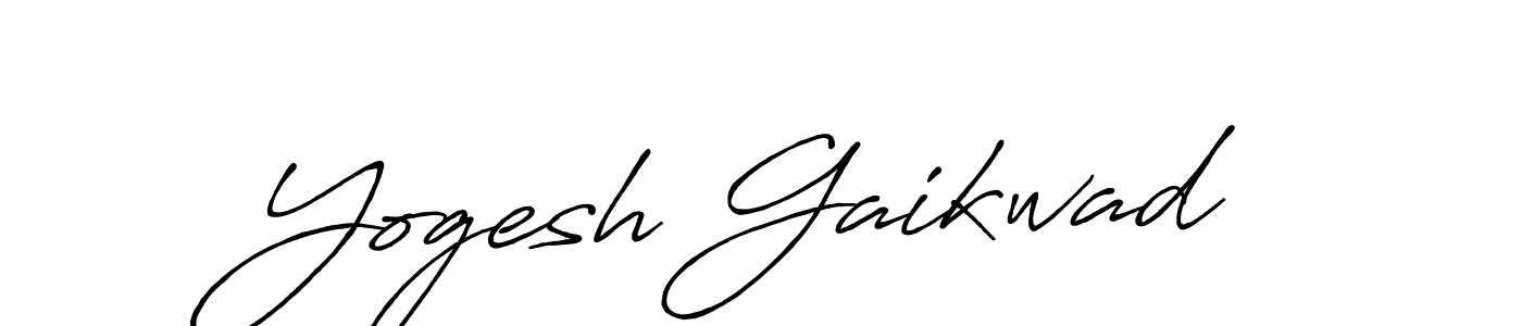 Make a beautiful signature design for name Yogesh Gaikwad. Use this online signature maker to create a handwritten signature for free. Yogesh Gaikwad signature style 7 images and pictures png