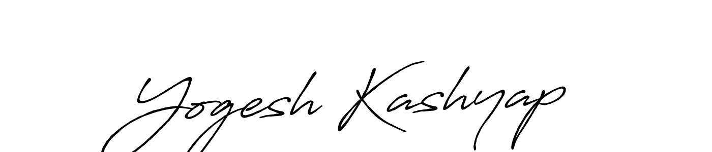 Make a short Yogesh Kashyap signature style. Manage your documents anywhere anytime using Antro_Vectra_Bolder. Create and add eSignatures, submit forms, share and send files easily. Yogesh Kashyap signature style 7 images and pictures png