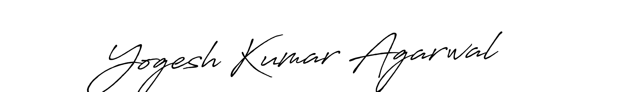 Make a beautiful signature design for name Yogesh Kumar Agarwal. Use this online signature maker to create a handwritten signature for free. Yogesh Kumar Agarwal signature style 7 images and pictures png